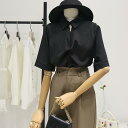 レディース シャツ 半袖 夏 薄手 シフォン ブラウス 上着 レディース用