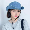 登山 キャンプ 帽子 レディース用 カジュアル ウォッシュド デニム 漁師帽 春夏 アウトドア 日焼け止め 遮光 釣り 帽子 メンズ用