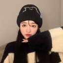 帽子 ニット帽 レディース 秋冬 かわいい おしゃれ 韓国 暖かい 防寒 ニット キャップ