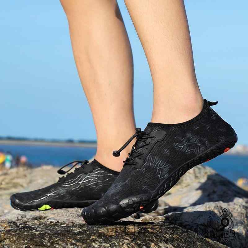 靴 マリンシューズ ウォーターシューズ メンズ 夏 滑り止め グリップ 速乾 アウトドア レジャー スポーツ 海 岩場 ビーチ ダイビング シュノーケリング 釣...