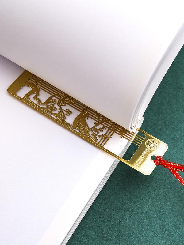 しおり 金属 おしゃれ ブックマーク アンティーク レトロ ギフト 古典的 中国風 日用品雑貨 文具 読書 ブックホルダー