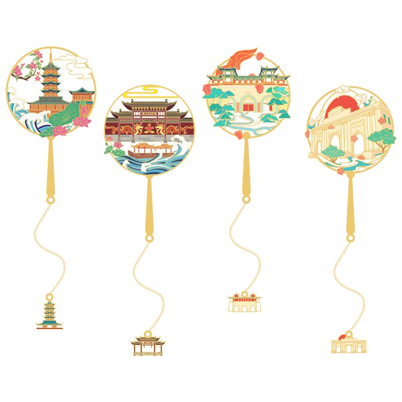 しおり 金属 おしゃれ ブックマーク 中国風 彫刻 文化的 セット ギフト 日用品雑貨 文具 読書 ブックホルダー