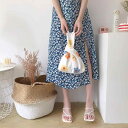 和風 花柄 結び ハンドバッグ スマホ 鍵 手提げ 鞄 リストレット コインケース クラッチバッグ レディース用