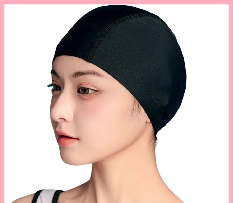 スイムキャップ 大人 子供 水泳帽 メンズ レディース 夏 ロングヘア 無地 弾性 水泳 ブラック ピンク レッド