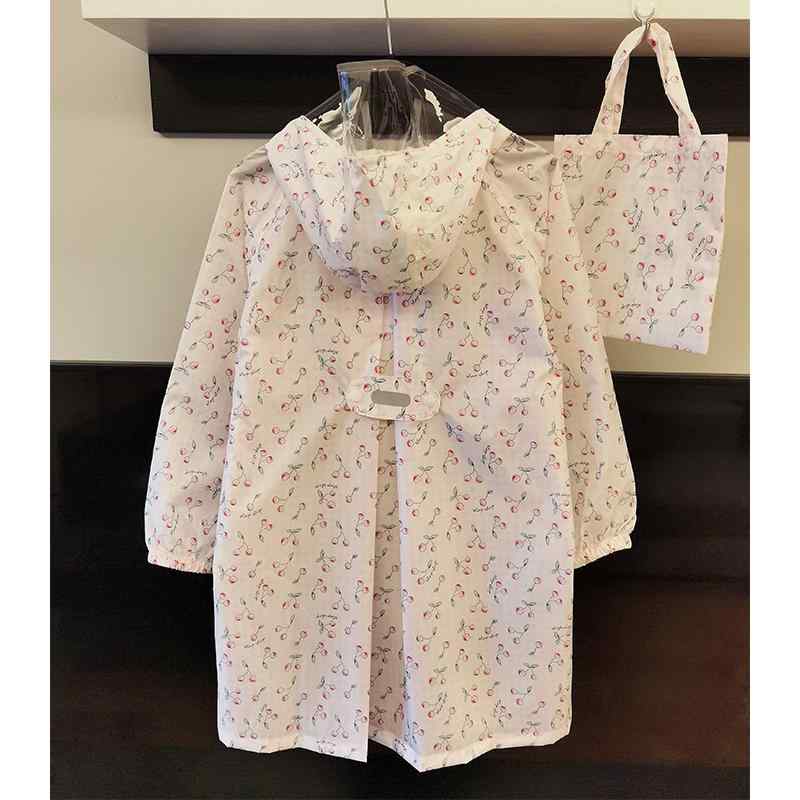 レインコート キッズ カッパ 男の子 女の子 子供 幼稚園 小学生 軽量 防水 ホワイト ピンク ブル−