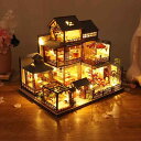 ドールハウス 雅泉の庭 DIY 木製 ミニチュアハウス 和風 古民家風 建築模型 手作り 組み立て式 大型 ディスプレイ キット 大人向け ホビー