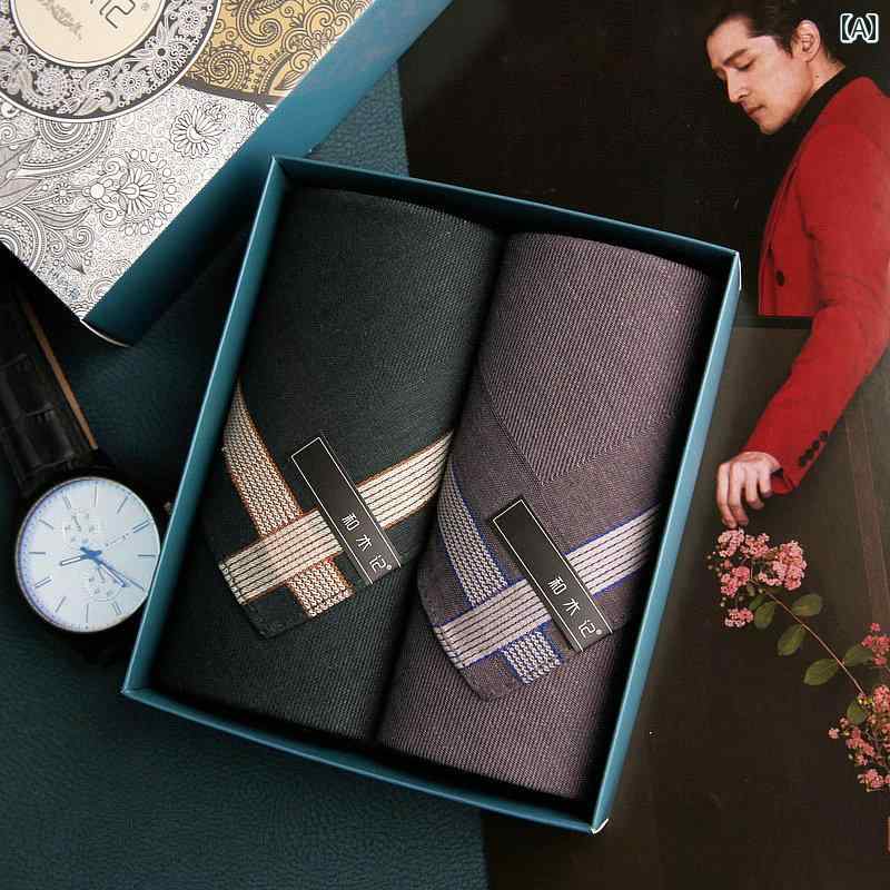 ハンカチ メンズ用 メンズ 綿 コットン 感 柔らかな肌触り 吸水性 汗拭き 春夏 ビジネスシーン カジュアル 普段使い 通勤 快適