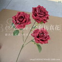 造花 アートフラワー 薔薇 ローズ ウェディング ブライダル 秋色 3輪 カスケード 花壁 フォトスポット 店舗装飾 イベント ディスプレイ インテリア シルクフラワー