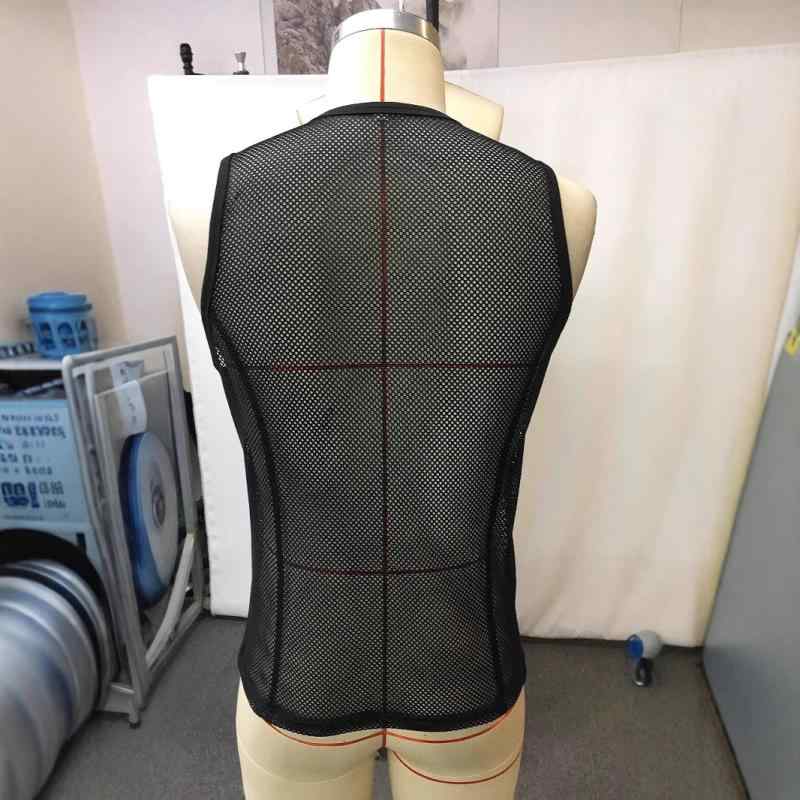 スポーツタンクトップ メンズ 接触冷感 メッシュ 薄手 タイトフィット 吸汗速乾 トレーニング ジム フィットネスウェア セクシー 無地 ..