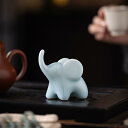 置物 ミニ ゾウ かわいい 陶器製 オブジェ ラッキーアイテム 玄関 リビング デスク オフィス インテリア飾り 白 ピンク 黄 緑 青
