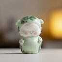 置物 陶器製 子トラ 子ブタ かわいい 干支 縁起物 マスコット キャラクター リビング デスク 玄関 インテリア 飾り ユニーク おしゃれ 動物モチーフ