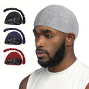 ターバン メンズ 男性用 ドレッドヘアキャップ 伸縮性 エスニック 欧米風 セット ポリエステル オールシーズン ストリート ヒップホップ 防風