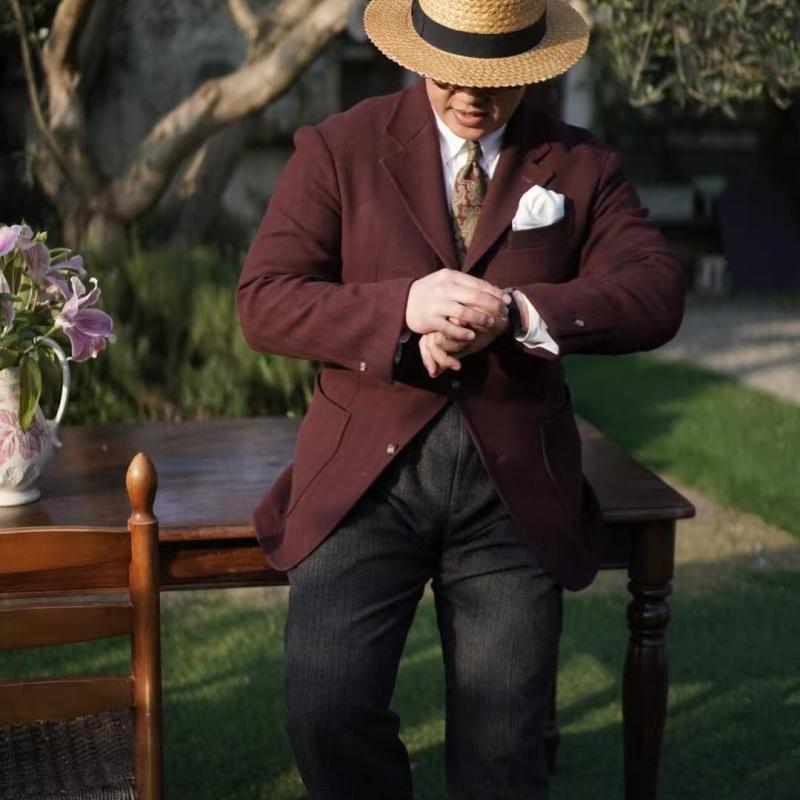 ストローハット ポークパイ カンカン帽 本場パナマ草 フラットトップ カジュアル レジャー UVカット 日..