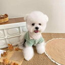 ペット服 犬 猫用 さくらんぼ柄 ポケット付き フリース 四本足 つなぎ カバーオール かわいい 秋冬 暖かい 防寒着 軽量 カジュアル お散歩 お出かけ用 レッド グリーン系