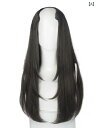 エクステ レディース ロングヘア U字型 ワンタッチ シームレス 隠し縫い 自然な髪質 ボリュームアップ ハイレイヤー 人工毛 耐熱ファイバー
