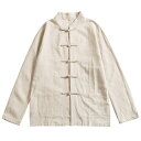 シャツ メンズ 男性用 中国風 中華風 レトロ 唐装 中山服 スタンドカラー マオカラー 長袖 リネン 綿麻 麻混紡 ゆったり ルーズフィット シワ防止 ノーア...