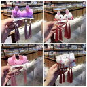 ヘアクリップ キッズ 女の子 かわいい キュート 立体 うさぎ モチーフ タッセル フリンジ ヘアピン 布製 髪飾り スイート おしゃれ マルチカラー ヘッドドレス アクセサリー プレゼント