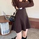 スカート レディース ハイウエスト Aライン コーデュロイ フレアスカート スタイルアップ 着痩せ効果 低身長向け インナーパンツ付き カジュアル デイリー コットン ブラック ブラウン ベージュ