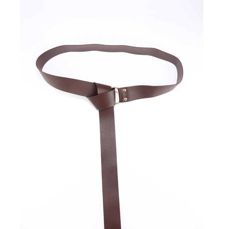 ベルト メンズ リストバンド アームガード 中世風 ナイト バイキング ハロウィン パンク コスプレ 仮装 PUレザー製 黒 茶色 焦げ茶色 衣装小物