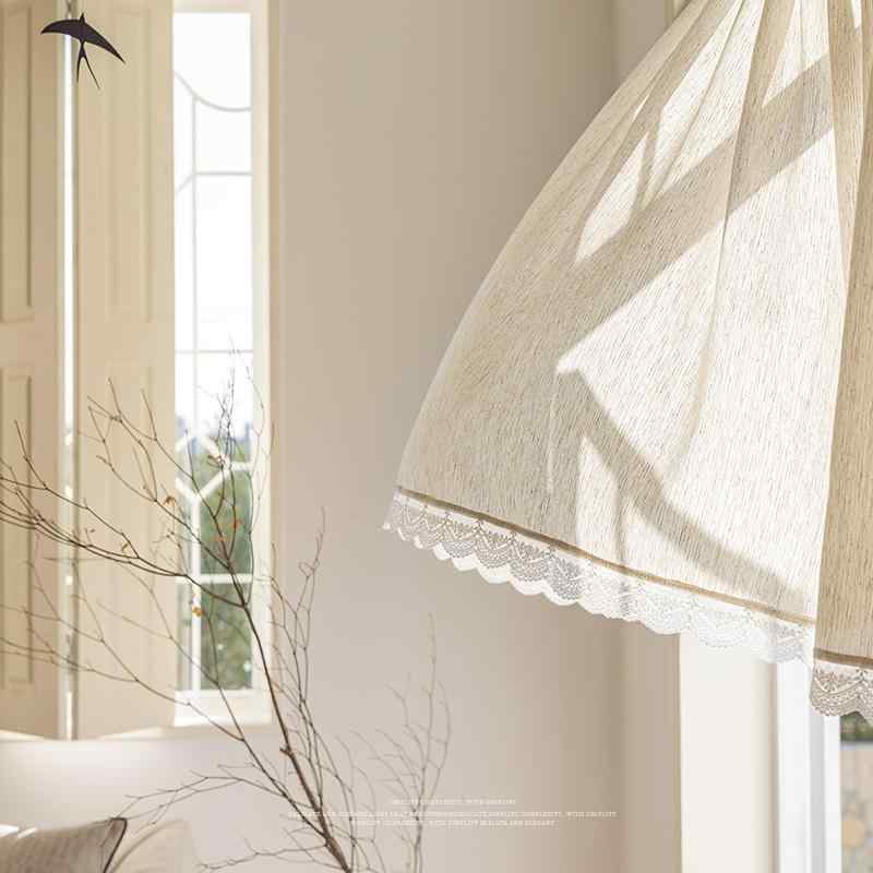 カフェカーテン おしゃれ 小窓 装飾 ショート ハーフ キッチン レース 遮光 ベージュ