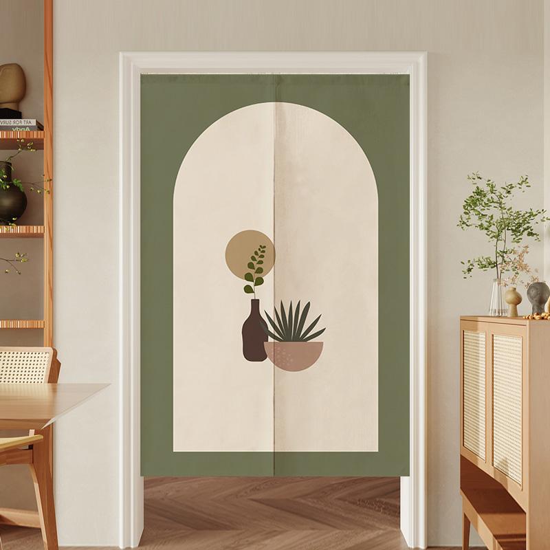 カフェカーテン おしゃれ 小窓 間仕切り キッチン 遮光 寝室 ハーフ ショート トイレの装飾 ホワイト ベージュ グリーン