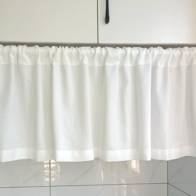 カフェカーテン おしゃれ 小窓 キッチン ハーフ コーヒーショップ レストラン ショート 間仕切り