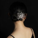 ヘアアクセサリー かんざし レディース 髪飾り ヘアピン 中国風 フラワー 花 ジュエリー ヘッドドレス レッド