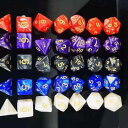 多面 ダイス サイコロ TRPG ボードゲーム クトゥルフ DND 4 6 8 12 20面体 ダンジョンズアンドドラゴンズ 28個