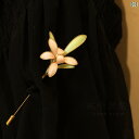 蘇 州 刺繍 純 手 刺繍 ベルベット 花 ブローチ パール ピン シルク 糸 無形 文化 遺産の 贈り物 母の 漢 服 チャイナ ドレス アクセサリー