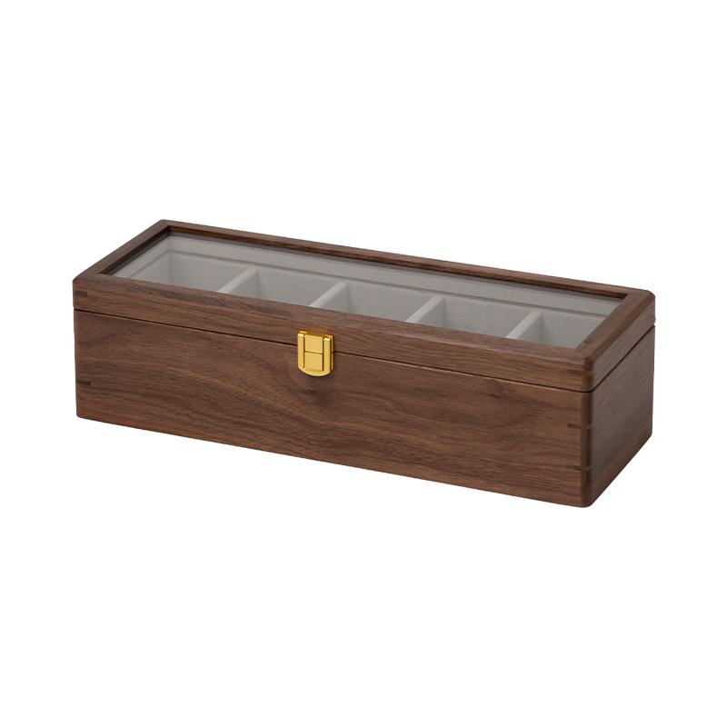 ウォッチ収納ボックス 無垢材 木製 腕時計 機械式時計 ディスプレイ コレクション 感 精巧 家庭用