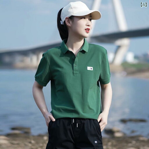 ファッションの 半袖 ポロシャツ 2025年 夏の ゆったり カジュアル ファッション 男女 同じ Tシャツ ファッションの 半袖 ポロシャツ 2025年 夏の ゆったり カジュアル ファッション 男女 同じ Tシャツ