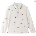 ポロシャツ キッズ 長袖 男の子 子供服 アンナー ボーイズ 長袖 コットン Tシャツ 2025 春 カジュアル ポロ ボトムス シャツ トップス 万能