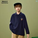 ポロシャツ キッズ 長袖 男の子 子供服 子供 服 子供用 長袖 Tシャツ 春秋 男の子 2025年 春 ポロ シャツ M サイズと L サイズの 子供