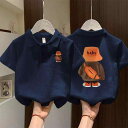 ポロシャツ キッズ 半袖 男の子 子供服 トップス かっこいい カジュアル ファッション ネイビー ホワイト ブラック