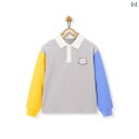 ポロシャツ キッズ 長袖 男の子 子供服 minipeace 太平 鳥 子供 服 男の子 ポロシャツ 子供用 ステッチ 長袖 Tシャツ インナーウェア 春秋 トップス