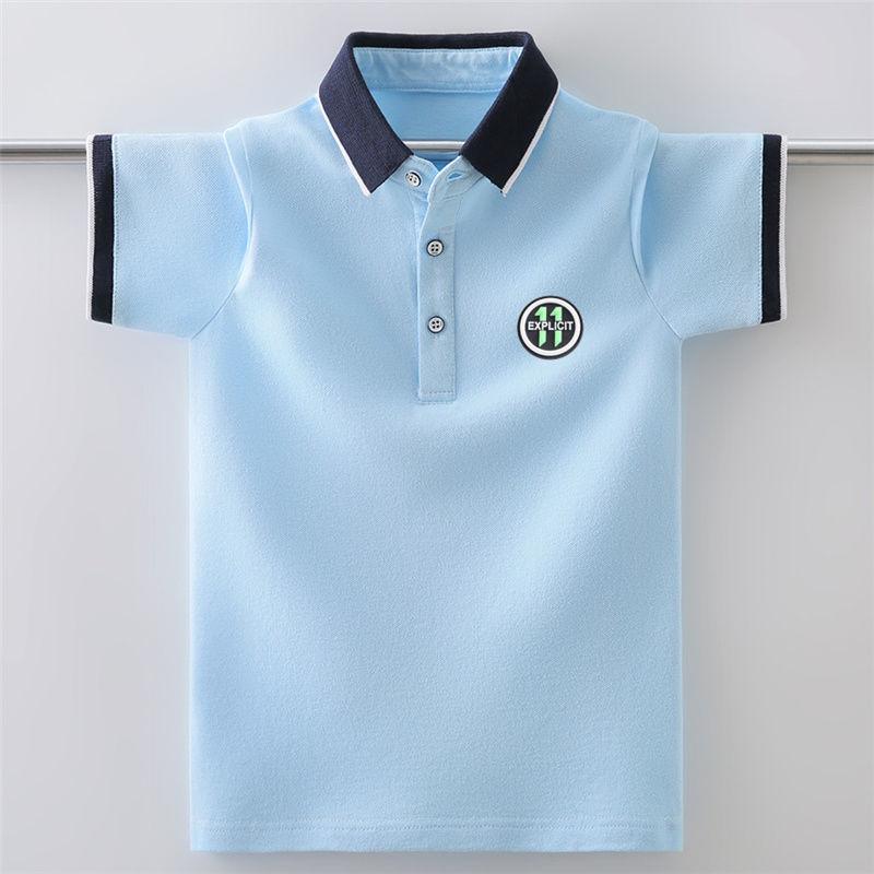 ポロシャツ キッズ 半袖 男の子 子供服 トップス カジュアル ファッション 通気性 春夏 ピンク イエロ..