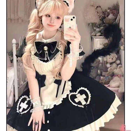 ワンピース レディース ロリータ かわいい メイド服 ウエストマーク エプロン エレガント コスプレ 衣装 シェニール スパンデックス 原宿系 日韓カジュアル ワンピース レディース ロリータ かわいい メイド服 ウエストマーク エプロン エレガント コスプレ 衣装 シェニール スパンデックス 原宿系 日韓カジュアル