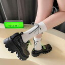 ソックス レディース JK制服風 ロリータ リボン 個性的デザイン ミドル丈 クルー丈 コットン 綿 吸汗性 防臭加工 高級感 インスタ映え トレンド ガーリー 白 黒 ホワイト ブラック