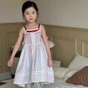 スカートセットアップ 女児 夏 韓国風 キャミソール タンクトップ Aラインスカート おしゃれ かわいい 普段使い 着回し抜群 カジュアルスタイル ポリエステル混紡 柔らかい 肌触り良い