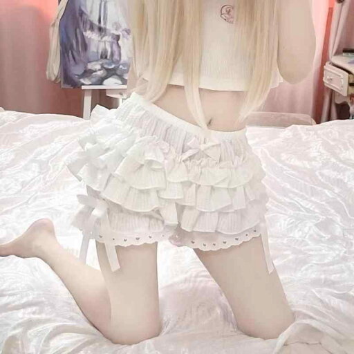 かぼちゃパンツ レディース かわいい ロリータファッション ふわふわ ティアード ペチパンツ ドロワーズ インナーパンツ 透け防止 ボリュームアップ リボン 薄手 かぼちゃパンツ レディース かわいい ロリータファッション ふわふわ ティアード ペチパンツ ドロワーズ インナーパンツ 透け防止 ボリュームアップ リボン 薄手