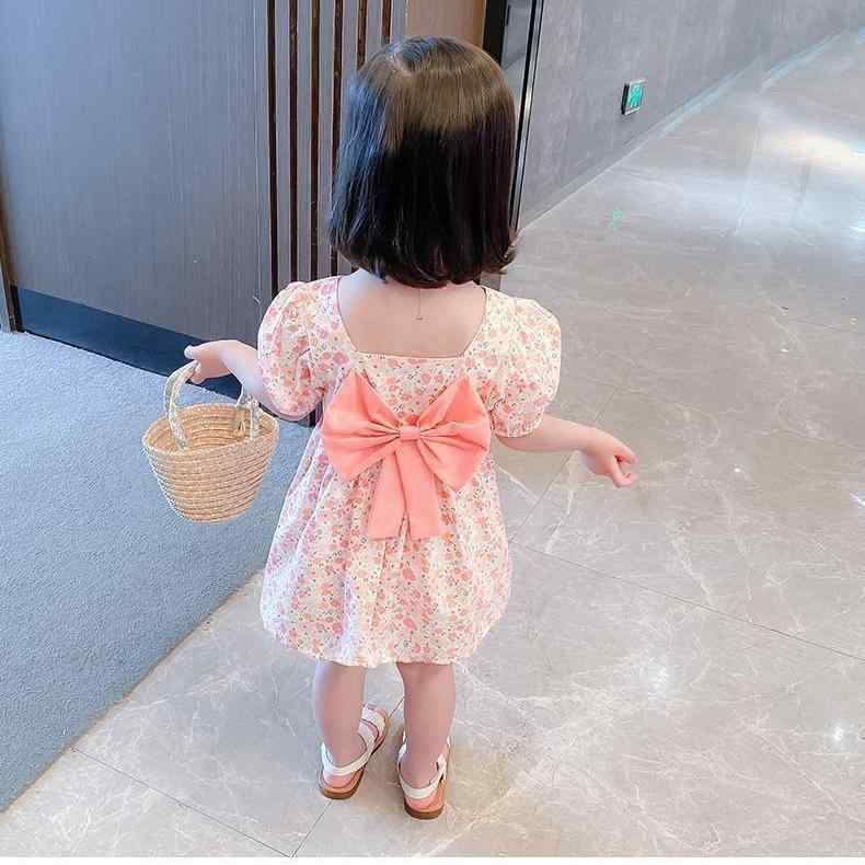 ワンピース 女の子 キッズ ベビー 幼児 中国風 チャイナドレス 夏 薄手 ポリエステル Aライン フリル裾..