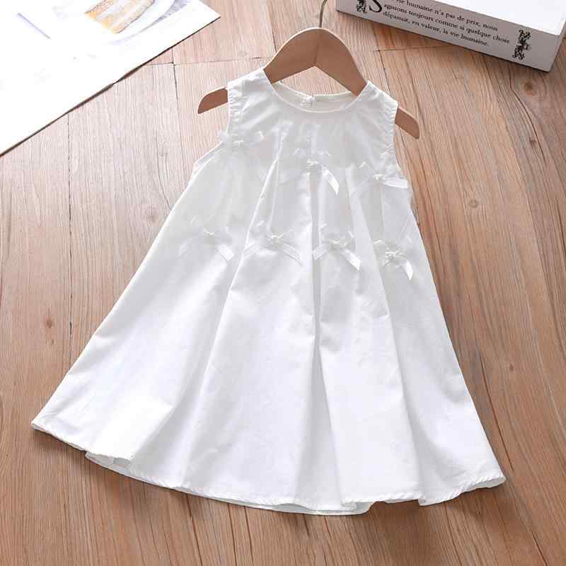 ワンピース 女の子 キッズ ジュニア 韓国ファッション おしゃれ かわいい リボン ノースリーブ ジャン..