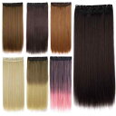 エクステ レディース ウィッグ ヘアエクステンション ワンタッチ シームレス 目立たない 自然な リアル 馴染む ロングストレート 部分ウィッグ コスプレ アニメ イベント 普段使い
