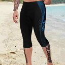 ショートパンツ メンズ 男性用 水陸両用 スイムウェア ランニングパンツ トレーニングウェア ジムウェア ビーチパンツ 海水浴 スポーツ 短パン 多機能 大きいサイズ ハイウエスト ナイロン ポリウレタン 吸湿速乾 伸縮性 ブラック 黒