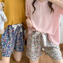 部屋着パンツ レディース ショートパンツ 夏用 薄手 レーヨン ルームウェア ワンマイルウェア 普段使い ゆったり リラックスフィット 短パン ハーフパンツ カジュアル 総柄 花柄 キャラクター柄