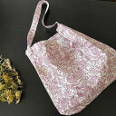 バッグ レディース 花柄 コットンキャンバス 肩掛け 斜めがけ 大容量 A4収納 軽量 薄手 レトロ ヴィンテージ カジュアル デイリーユース マザーズバッグ 旅行 サブバッグ レッド系 グリーン系