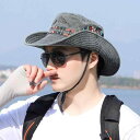 ハット メンズ レディース 登山 アウトドア キャンプ レジャー 旅行 つば広 日よけ UVカット 日焼け対策 サファリハット バケットハット 夏 秋冬 軽量 ...