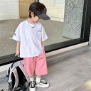ハーフパンツ キッズ 男の子 子供用 夏 五分丈 綿 コットン スポーツパンツ ウエストゴム 無地 カジュアル 普段使い 部屋着 柔らか素材 ミドルウエスト 韓...