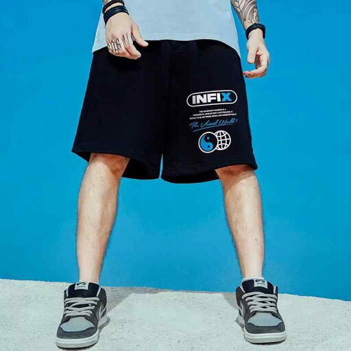 ショートパンツ メンズ 大きいサイズ ゆったり ルーズフィット ハーフ丈 スポーツ バスケットボール ヒップホップ ストリートファッション ポリエステル 綿混 ストレッチ アクティブウェア 黒 ショートパンツ メンズ 大きいサイズ ゆったり ルーズフィット ハーフ丈 スポーツ バスケットボール ヒップホップ ストリートファッション ポリエステル 綿混 ストレッチ アクティブウェア 黒