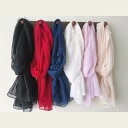 ストール レディース 女性用 レース切り替え シフォン 薄手 上品 エレガント 高級感 ポリエステル 羽織り 日よけ 紫外線対策 冷房対策 保温 防寒 オールシーズン対応 着回し 万能 多機能 大判 スカーフ ピンク ベージュ ネイビー ブラック